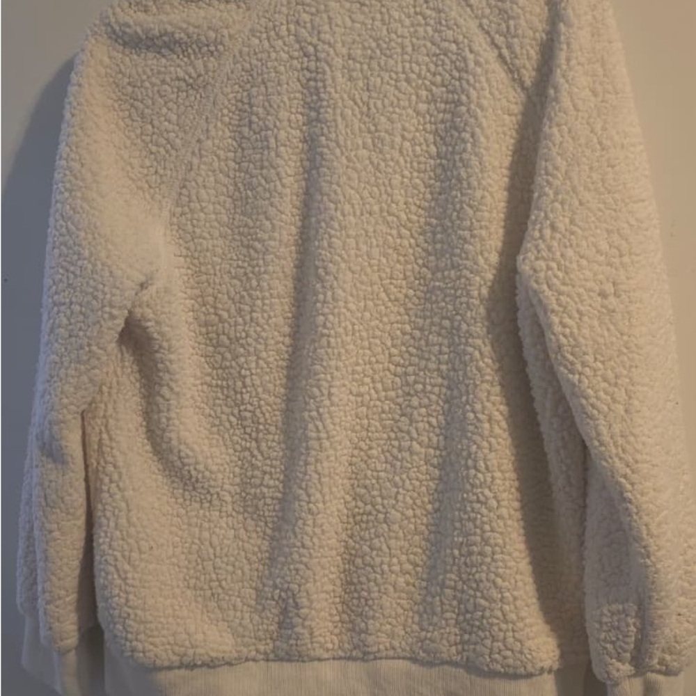 Women's Cozy White Sweater - Picture 9 of 11